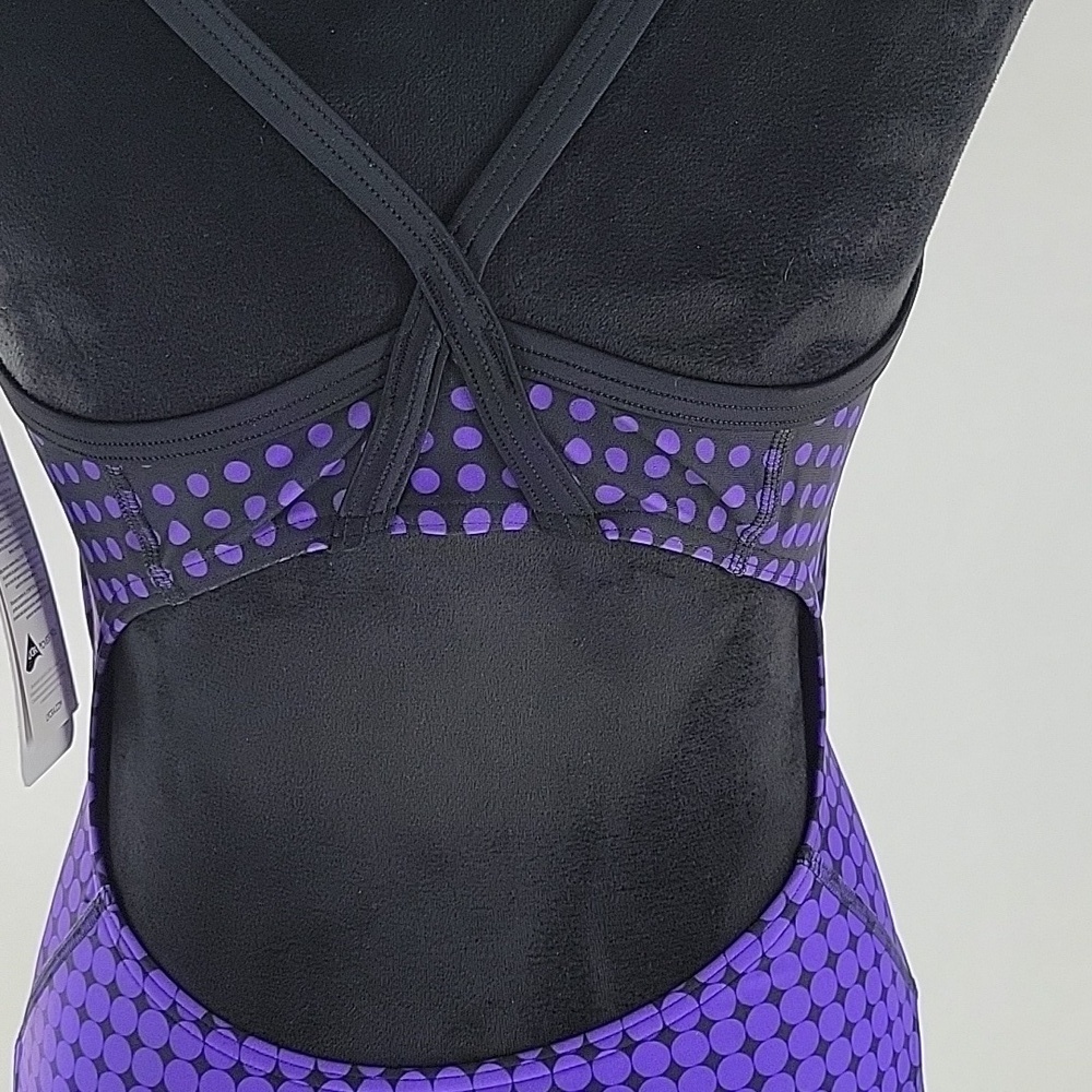 Women's Black and Purple Competition Swimwear NWT - Picture 16 of 16
